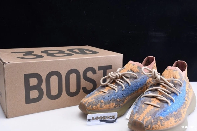 BLUE REFLECTIVE 380 BOOST OAT YEEZY ADIDAS FX9847 0813